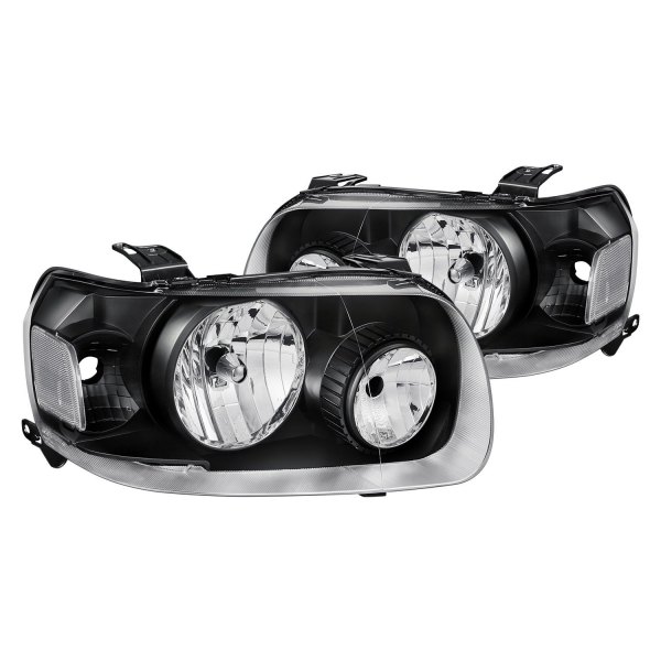 Lumen Ford Escape 2005 Black Factory Style Headlights