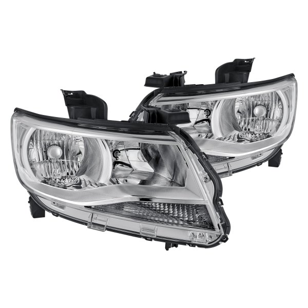 Lumen® - Chrome Factory Style Headlights, Chevy Colorado