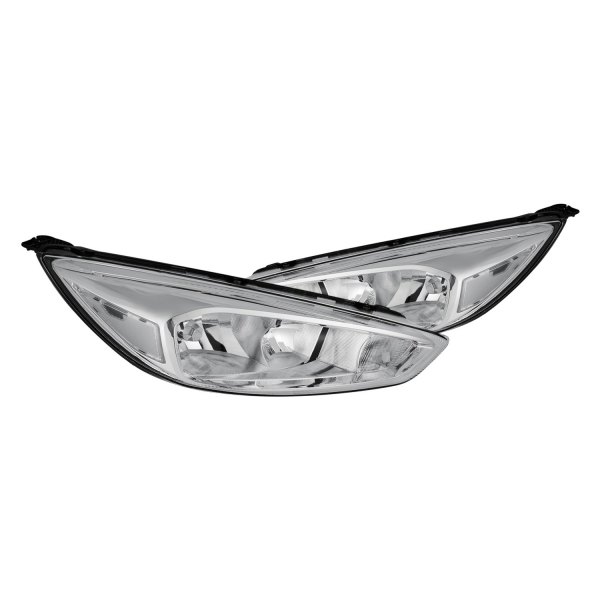 Lumen® - Chrome Factory Style Headlights, Ford Focus