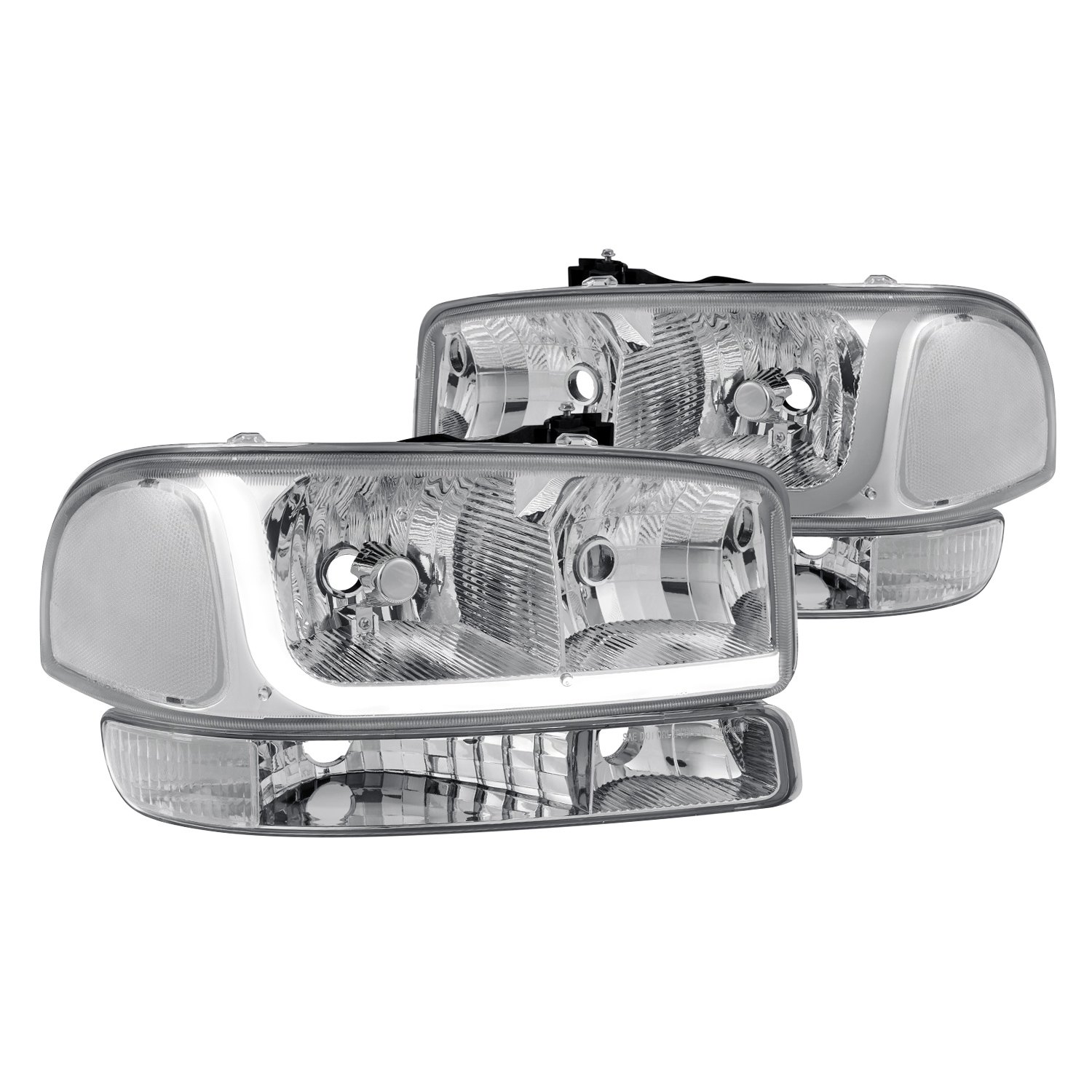 2004 gmc deals sierra led headlights