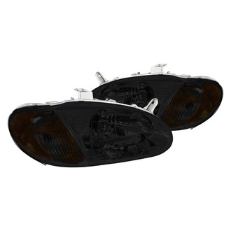 Lumen® - Chrome/Smoke Euro Headlights