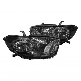 Lumen® - Chrome/Smoke Euro Headlights