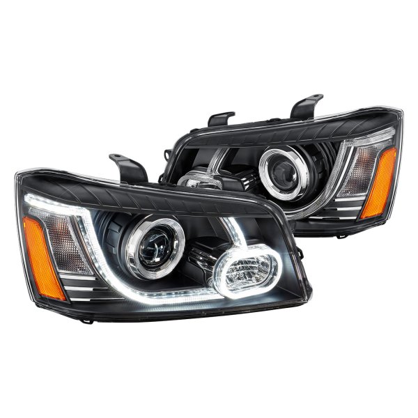 LED DRL Projector Headlights For  Toyota Highlander Land Rover 01-07