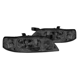 Lumen® - Chrome/Smoke Euro Headlights
