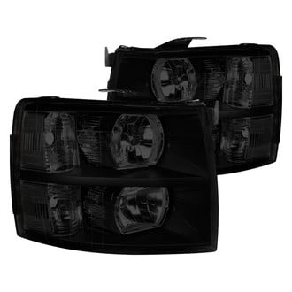 Lumen® - Black/Smoke Euro Headlights