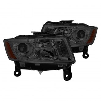 2015 Jeep Grand Cherokee Custom & Factory Headlights – CARiD.com