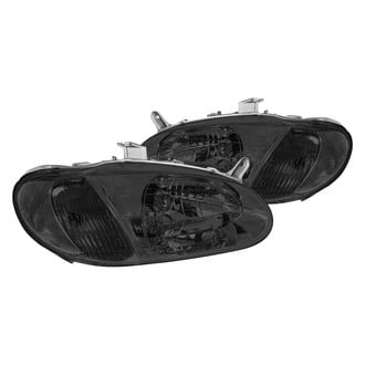 Lumen® - Chrome/Smoke Euro Headlights