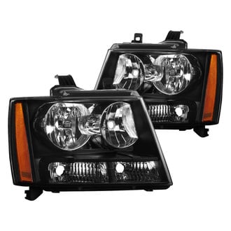 Lumen® - Black/Smoke Euro Headlights