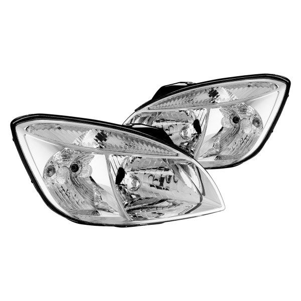 Lumen® - Chrome Factory Style Headlights, Kia Rio