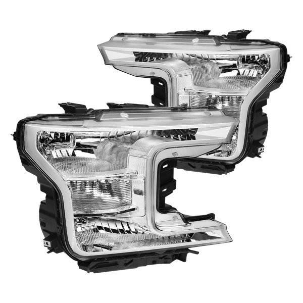 Lumen® - Chrome Factory Style Headlights, Ford F-150
