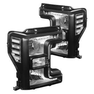 Lumen® - Black Euro Headlights