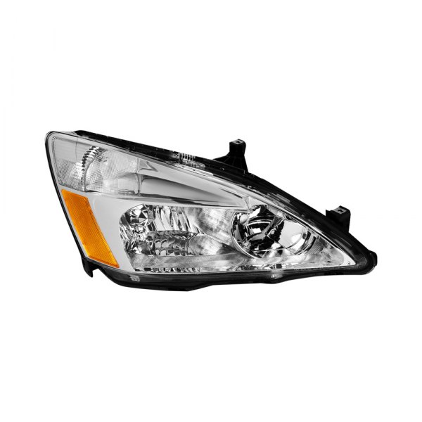 Lumen® - Passenger Side Chrome Factory Style Headlight, Honda Accord
