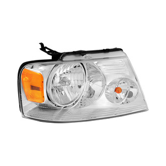 Lumen® - Passenger Side Chrome Factory Style Headlight