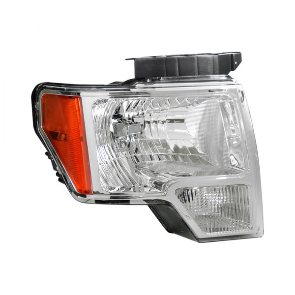 Lumen® - Passenger Side Chrome Factory Style Headlight, Ford F-150