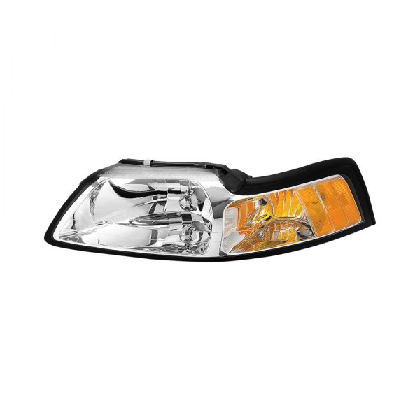 Lumen® - Driver Side Chrome Factory Style Headlight, Ford Mustang