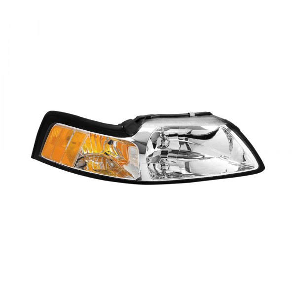 Lumen® - Passenger Side Chrome Factory Style Headlight, Ford Mustang