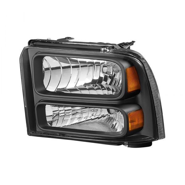 Lumen® - Driver Side Black Factory Style Headlight