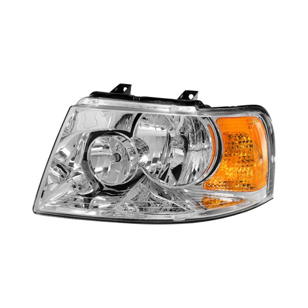 Lumen® - Driver Side Chrome Factory Style Headlight, Ford Expedition