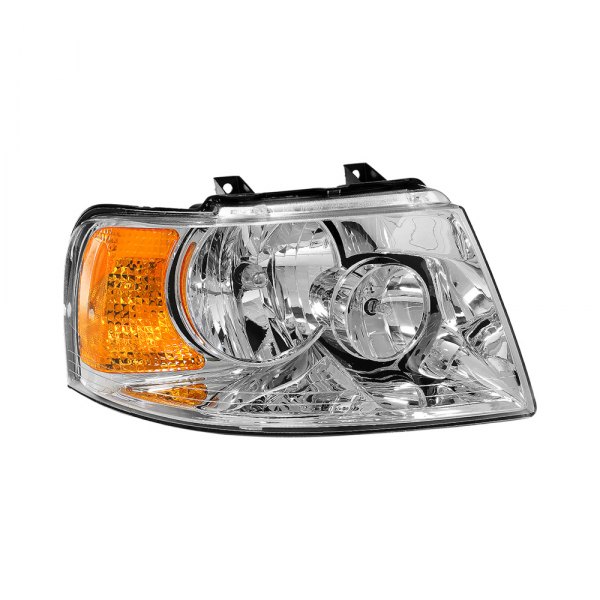 Lumen® - Passenger Side Chrome Factory Style Headlight, Ford Expedition