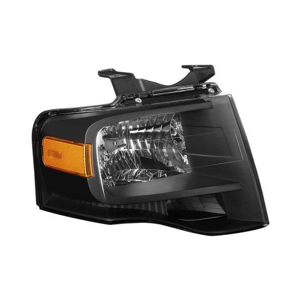 Lumen® - Passenger Side Black Factory Style Headlight, Ford Expedition
