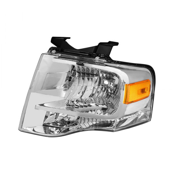 Lumen® - Driver Side Chrome Factory Style Headlight, Ford Expedition