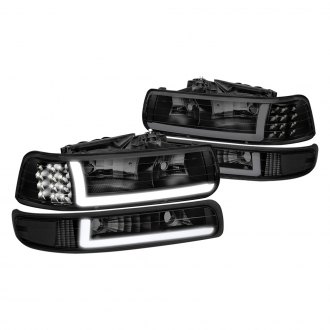 2001 chevy silverado on sale custom headlights