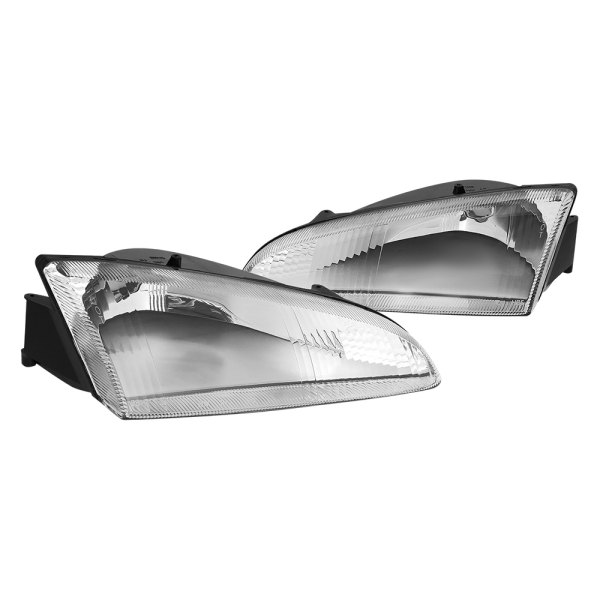 Lumen® - Chrome Factory Style Headlights, Dodge Intrepid