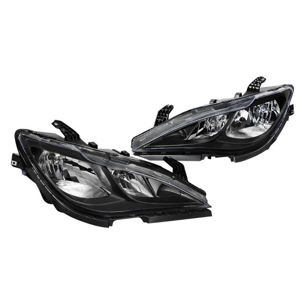 Lumen® - Black Factory Style Headlights, Chrysler Pacifica