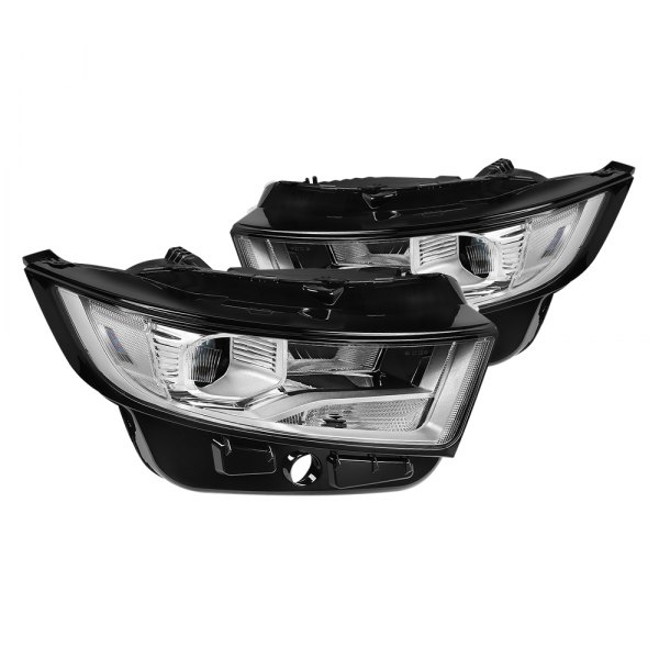 Lumen® - Chrome Factory Style Projector Headlights, Ford Edge