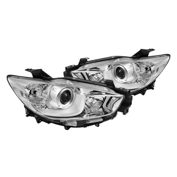 Lumen® - Chrome Projector Headlights, Mazda CX-5