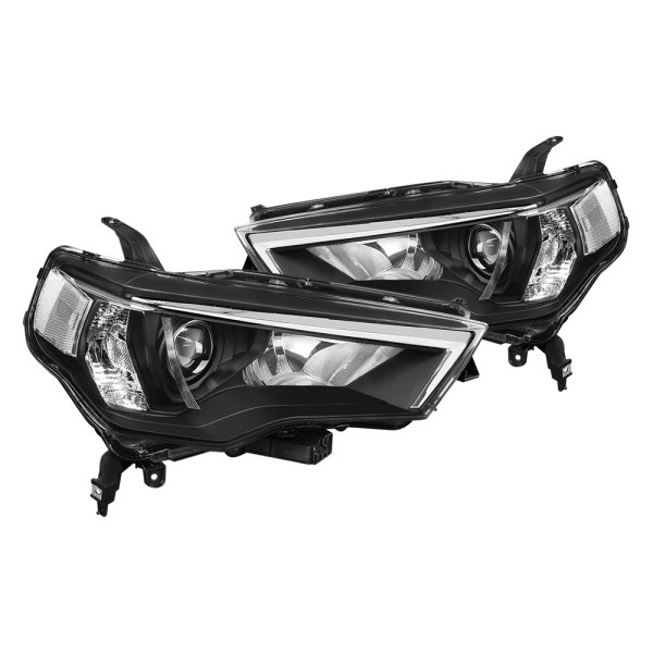 Lumen® - Chrome Factory Style Projector Headlights, Toyota 4Runner