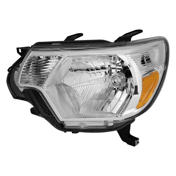 Lumen® - Driver Side Chrome Factory Style Headlight, Toyota Tacoma