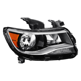 Lumen® - Passenger Side Black Factory Style Headlight