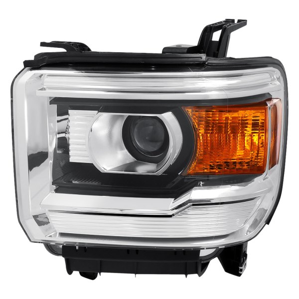 Lumen® - Driver Side Black Factory Style Projector Headlight