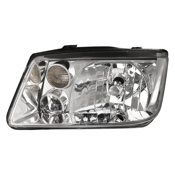 Lumen® - Driver Side Chrome Factory Style Headlight, Volkswagen Jetta