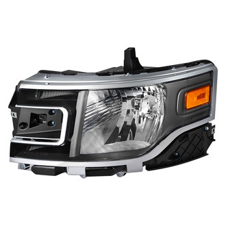 Lumen® - Driver Side Black Factory Style Headlight