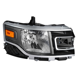 Lumen® - Passenger Side Black Factory Style Headlight