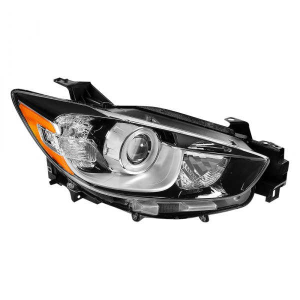 Lumen® - Passenger Side Chrome Factory Style Projector Headlight, Mazda CX-5