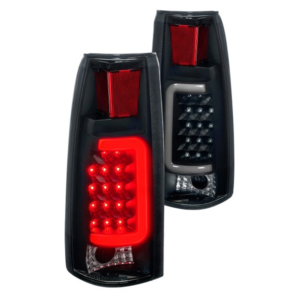 Lumen® - Black/Smoke Fiber Optic LED Tail Lights