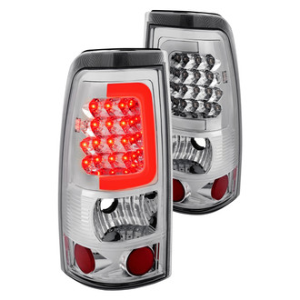 Lumen® - Chrome Fiber Optic LED Tail Lights