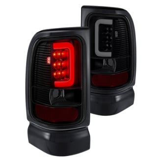 Lumen® - Black/Smoke Fiber Optic LED Tail Lights