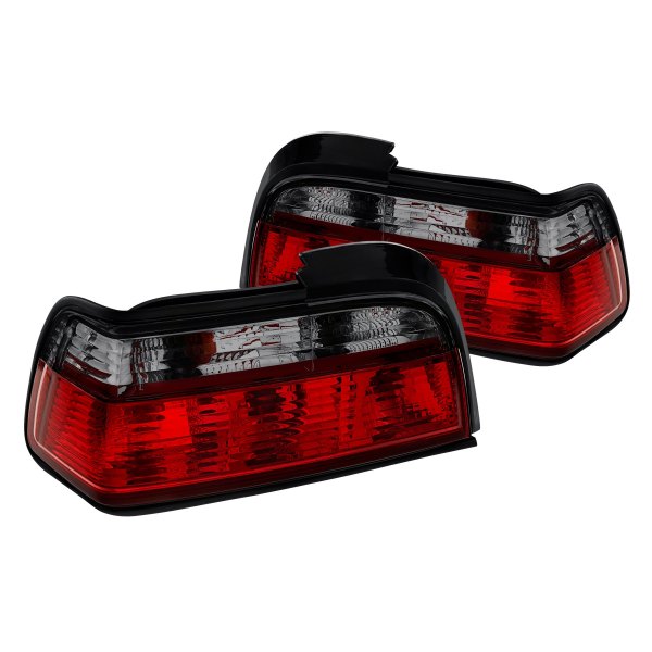 Lumen® - Chrome Red/Smoke Factory Style Tail Lights