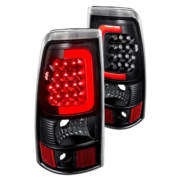 Lumen® - Black Fiber Optic LED Tail Lights