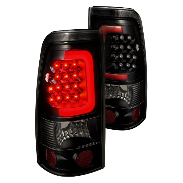 Lumen® - Black/Smoke Fiber Optic LED Tail Lights