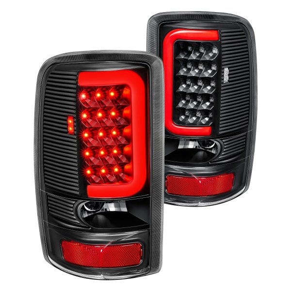 Lumen® - Black Fiber Optic LED Tail Lights