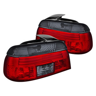 Lumen® - Chrome Red/Smoke Euro Tail Lights