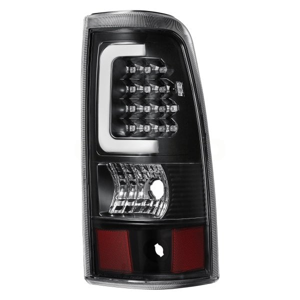 Lumen® 88-1001146 - Black Fiber Optic LED Tail Lights
