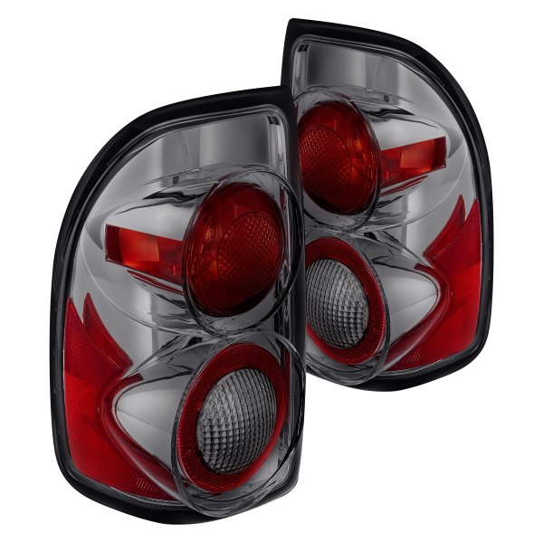 Lumen® - Chrome Red/Smoke Euro Tail Lights