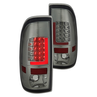 Lumen® - Chrome/Smoke Fiber Optic LED Tail Lights