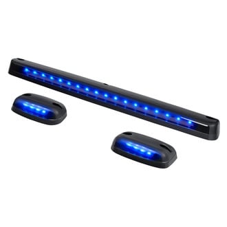 Lumen® 88-1001249 - Black Smoke LED Cab Roof Lights
